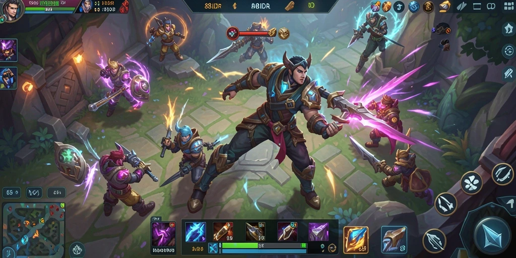 Tampilan gameplay seru dan strategi memikat di 88IDR.