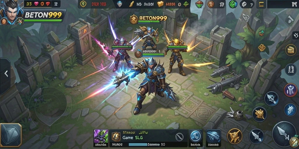 Screenshot gameplay BETON999 dengan strategi mendalam.