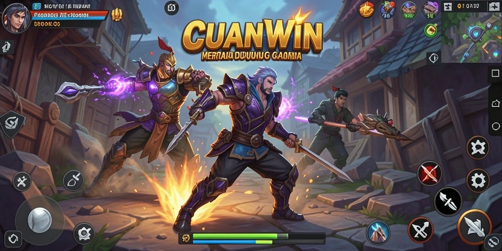 Screenshot CUANWIN menunjukkan aksi pertarungan yang mendebarkan dan grafis yang menakjubkan.