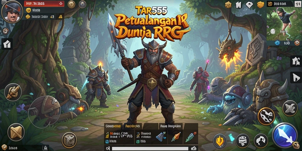 Tampilan gameplay TAR555 yang menarik dan penuh aksi.