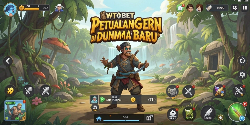 Tampilan gameplay WTOBET yang mendebarkan dalam dunia petualangan menunggu eksplorasi.
